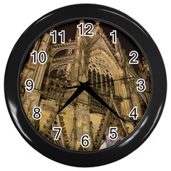 Cologne Church Evening Showplace Wall Clocks (black) by Amaryn4rt