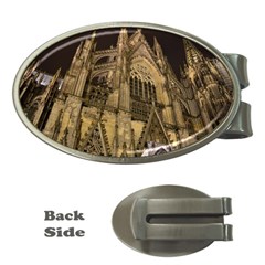 Cologne Church Evening Showplace Money Clips (oval)  by Amaryn4rt