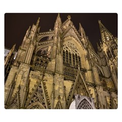 Cologne Church Evening Showplace Double Sided Flano Blanket (small) 