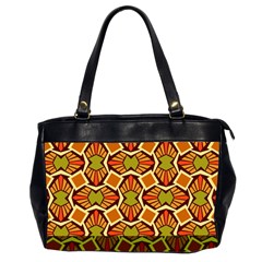 Geometry Shape Retro Trendy Symbol Office Handbags (2 Sides)  by Amaryn4rt