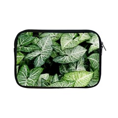 Green Leaves Nature Pattern Plant Apple Ipad Mini Zipper Cases by Amaryn4rt