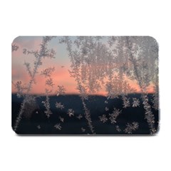 Hardest Frost Winter Cold Frozen Plate Mats by Amaryn4rt