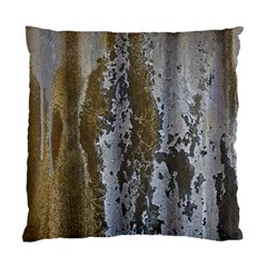 Grunge Rust Old Wall Metal Texture Standard Cushion Case (two Sides) by Amaryn4rt