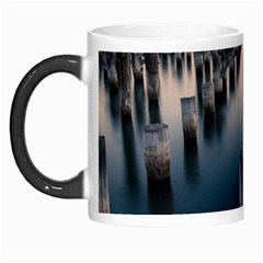 Logs Nature Pattern Pillars Shadow Morph Mugs by Amaryn4rt