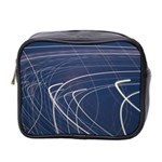 Light Movement Pattern Abstract Mini Toiletries Bag 2-Side Front