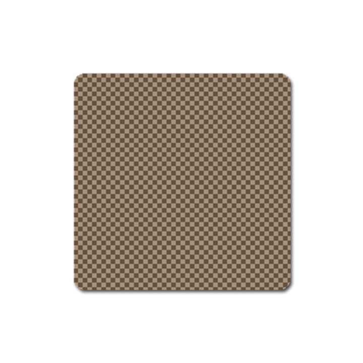 Pattern Background Diamonds Plaid Square Magnet