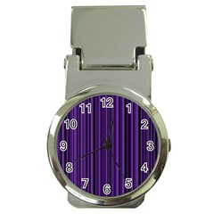 Purple Money Clip Watches by Valentinaart