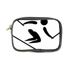 Archery Skiing Pictogram Coin Purse by abbeyz71