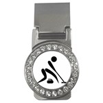 Curling Pictogram  Money Clips (CZ)  Front