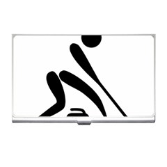 Curling Pictogram  Business Card Holders by abbeyz71