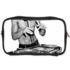 Bruce Lee Dj Toiletries Bags 2-side by offbeatzombie