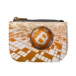 Network Bitcoin Currency Connection Mini Coin Purses Front