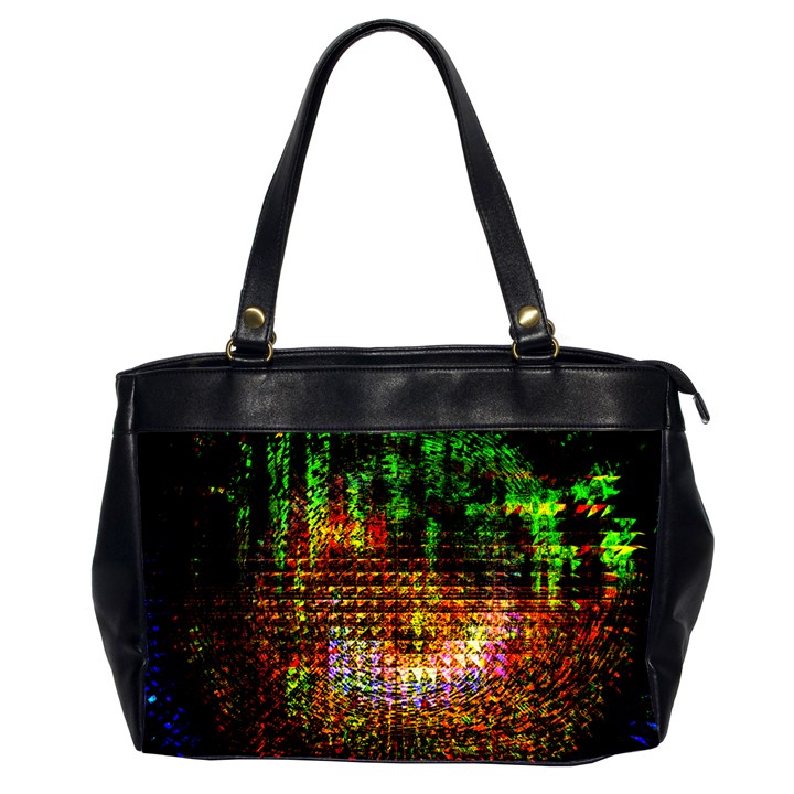 Radar Kaleidoscope Pattern Office Handbags (2 Sides) 