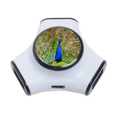 Peacock Animal Photography Beautiful 3-Port USB Hub