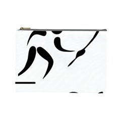 Assault Course Pictogram Cosmetic Bag (large)  by abbeyz71