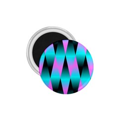 Shiny Decorative Geometric Aqua 1 75  Magnets by Amaryn4rt