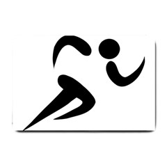 Athletics Pictogram Small Doormat  by abbeyz71