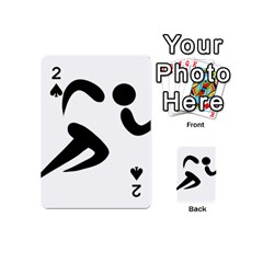 Athletics Pictogram Playing Cards 54 (mini)  by abbeyz71