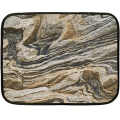 Rock Texture Background Stone Fleece Blanket (mini)