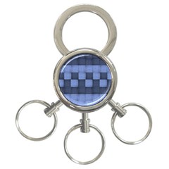 Texture Structure Surface Basket 3-ring Key Chains by Amaryn4rt