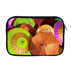 Umbrellas Parasols Design Rain Apple Macbook Pro 17  Zipper Case by Amaryn4rt