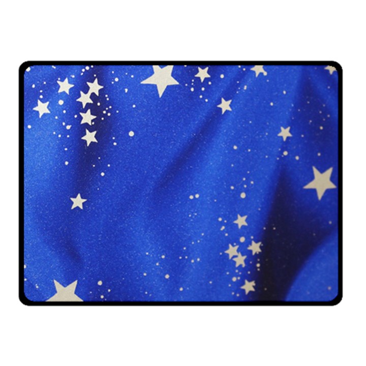 The Substance Blue Fabric Stars Fleece Blanket (Small)