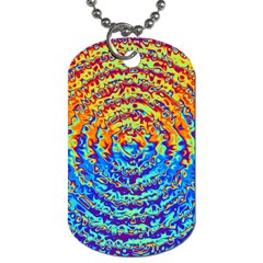 Background Color Game Pattern Dog Tag (one Side) by Amaryn4rt