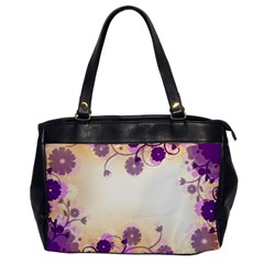 Background Floral Background Office Handbags by Amaryn4rt