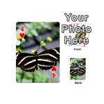 Butterfly #22 Playing Cards 54 (Mini)  Front - Heart4