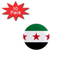 Flag Of Syria 1  Mini Magnet (10 Pack) 