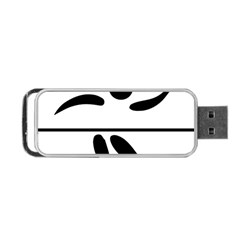 Badminton Pictogram Portable Usb Flash (one Side) by abbeyz71