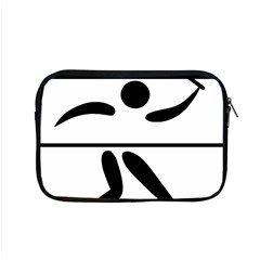Badminton Pictogram Apple Macbook Pro 15  Zipper Case by abbeyz71