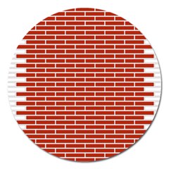 Brick Lake Dusia Texture Magnet 5  (round) by Amaryn4rt