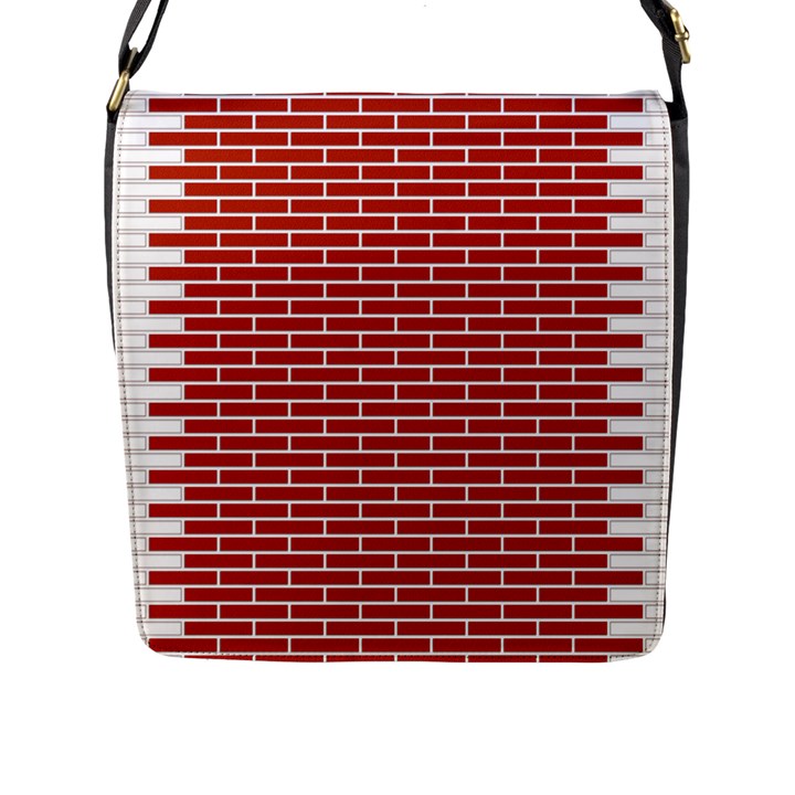 Brick Lake Dusia Texture Flap Messenger Bag (L) 