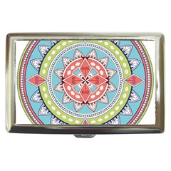 Drawing Mandala Art Cigarette Money Cases by Amaryn4rt