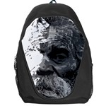 Grandfather Old Man Brush Design Backpack Bag Front