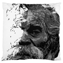 Grandfather Old Man Brush Design Standard Flano Cushion Case (one Side) by Amaryn4rt