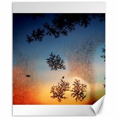 Hardest Frost Winter Cold Frozen Canvas 16  X 20   by Amaryn4rt