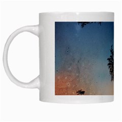 Hardest Frost Winter Cold Frozen White Mugs by Amaryn4rt