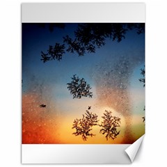 Hardest Frost Winter Cold Frozen Canvas 18  X 24   by Amaryn4rt