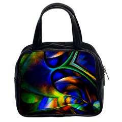 Light Texture Abstract Background Classic Handbags (2 Sides)