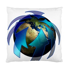 Migration Of The Peoples Escape Standard Cushion Case (two Sides) by Amaryn4rt