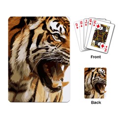 Royal Tiger National Park Playing Card by Amaryn4rt