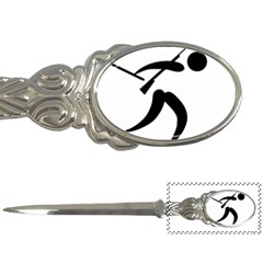 Biathlon Pictogram Letter Openers by abbeyz71