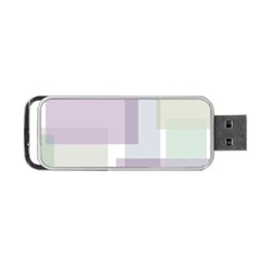 Abstract Background Pattern Design Portable Usb Flash (one Side) by Nexatart