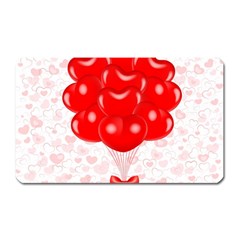 Abstract Background Balloon Magnet (rectangular) by Nexatart