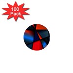 3d And Abstract 1  Mini Magnets (100 pack)  Front