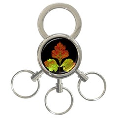 Autumn Beauty 3-ring Key Chains by Nexatart