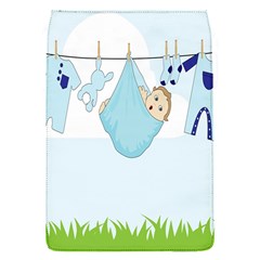 Baby Boy Clothes Line Flap Covers (s)  by Nexatart