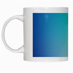 Background Blurry Template Pattern White Mugs